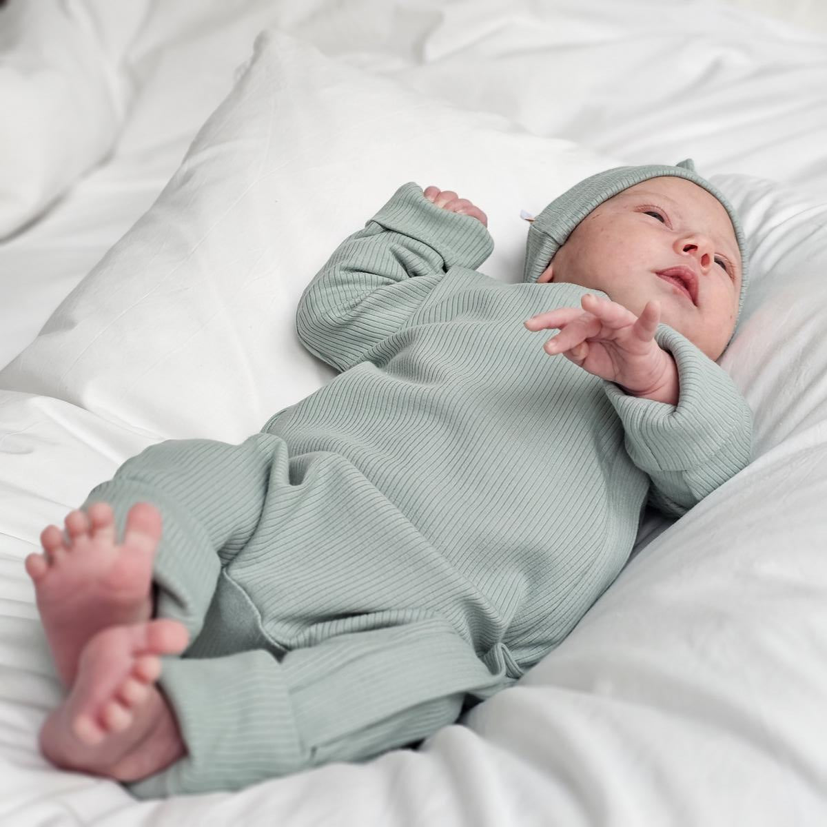 ROMPER - SAGE GREEN