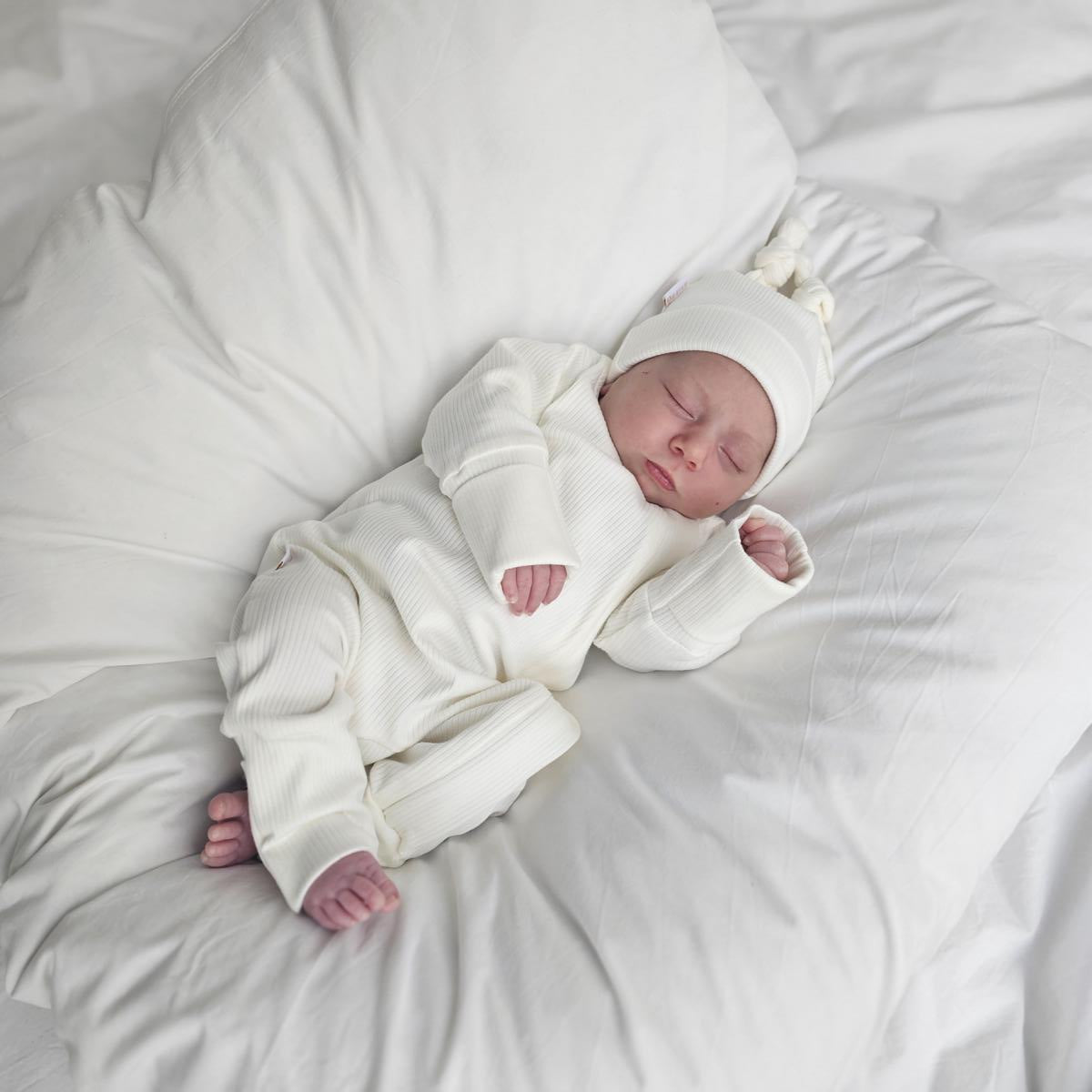 ROMPER SET OF 2 - LIGHT BEIGE & CREAM