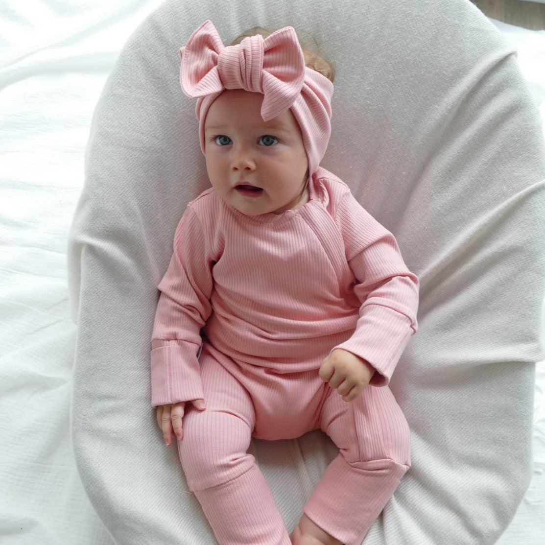 ROMPER 2er SET - MELONE & CREME