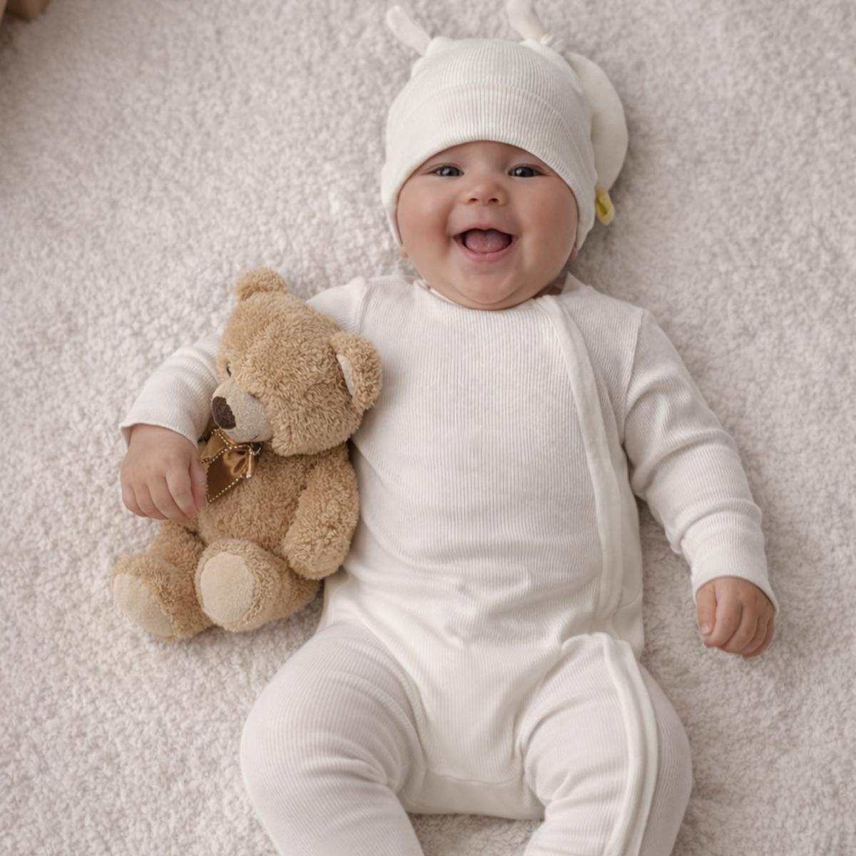 ROMPER, BEANIE & BODY SET - SALE