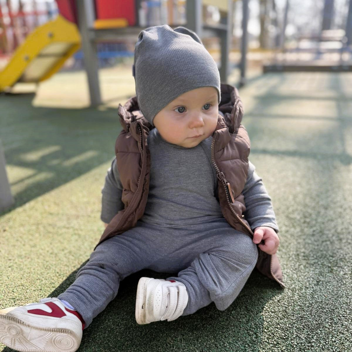 BEANIE HAT - GREY