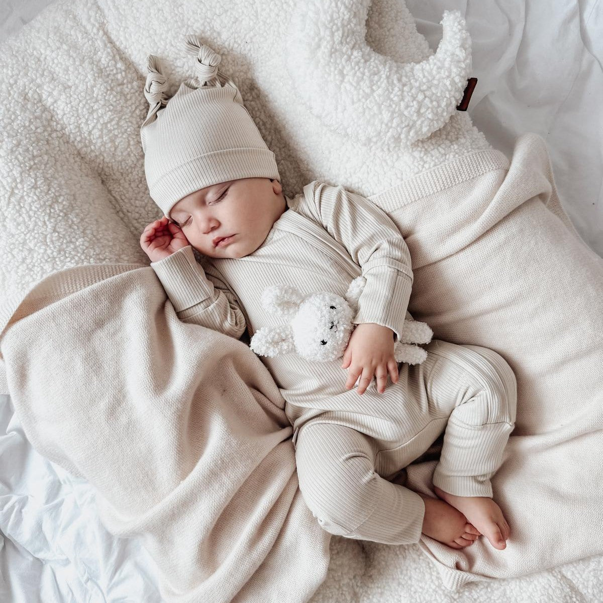 ROMPER, BEANIE & BODY SET - SALE