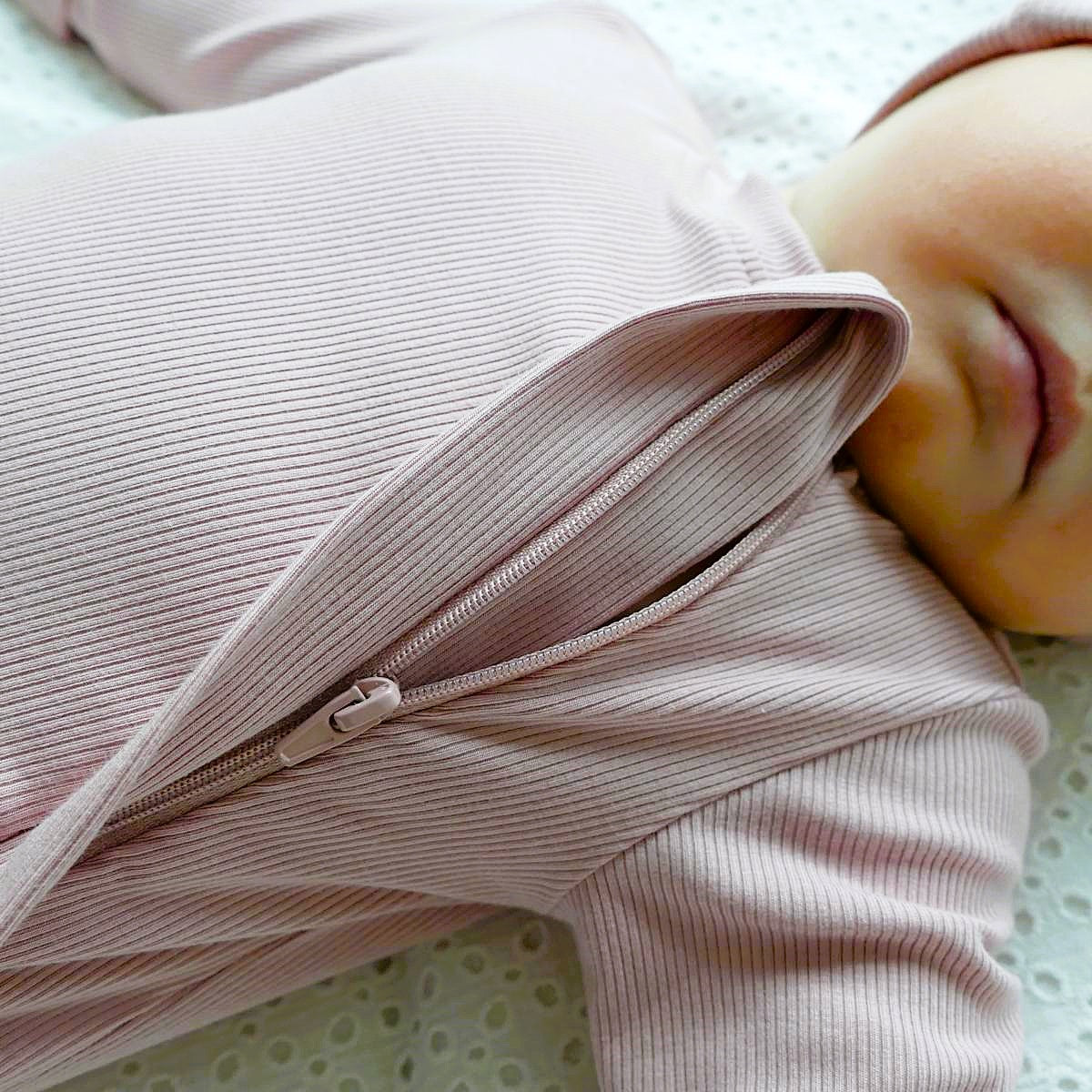 ROMPER & BEANIE SET - PINK