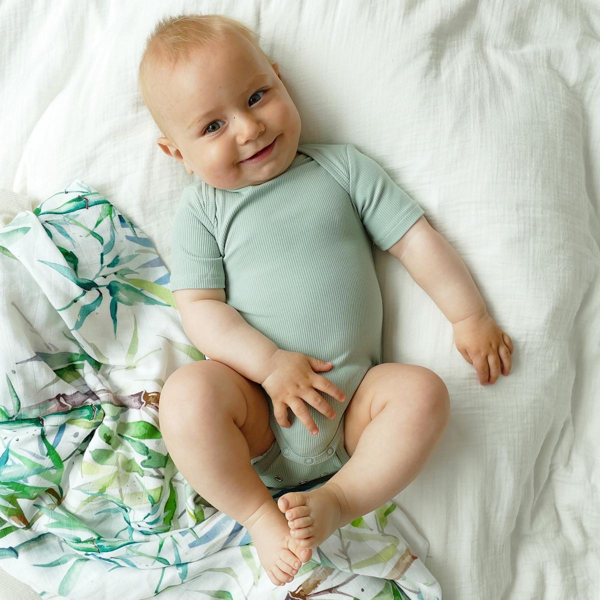 BODY SET OF 2 - WHITE & SAGE GREEN