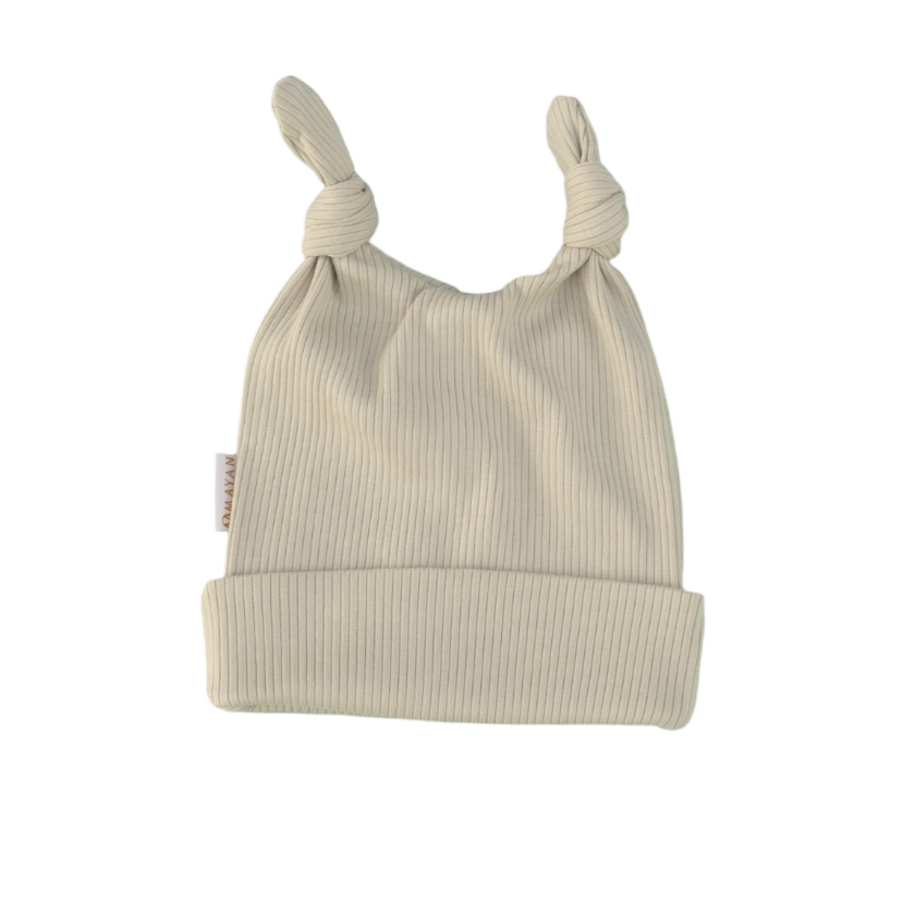BEANIE HAT - LIGHT BEIGE