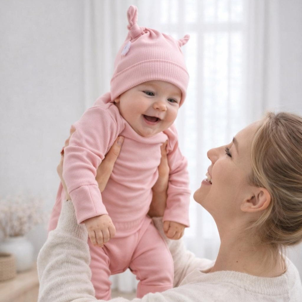 ROMPER & BEANIE SET - SALE