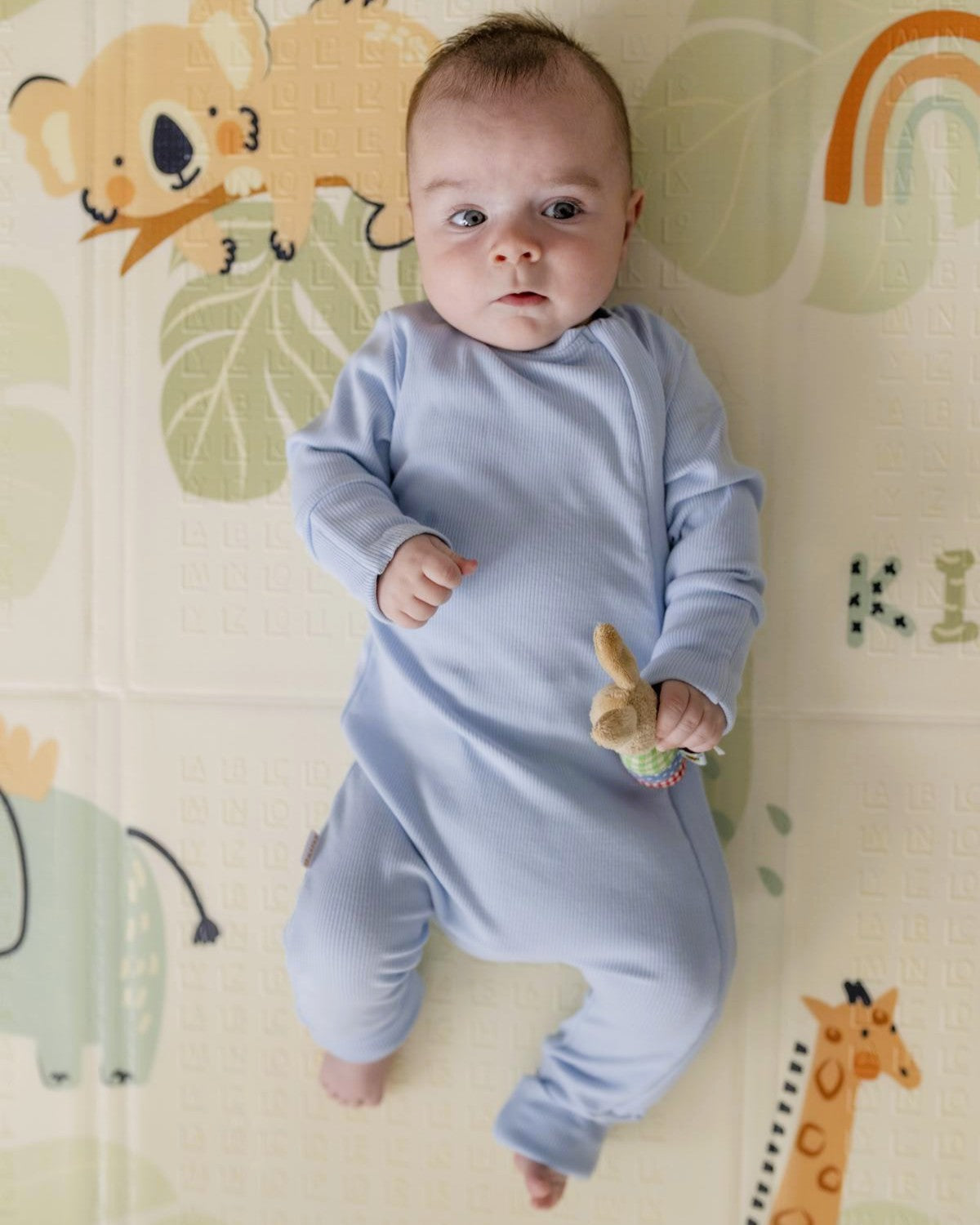 ROMPER, BEANIE & BODY SET als GESCHENK verpackt